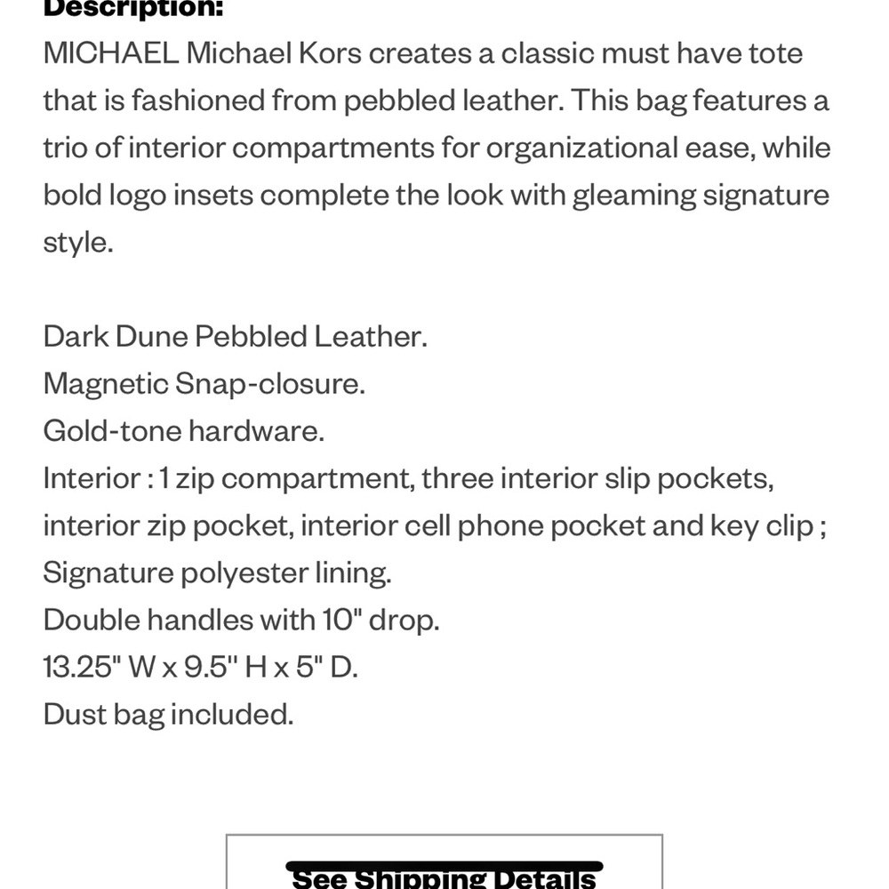 Michael Kors Hobo Bag - Picture 8 of 8